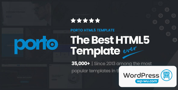 Porto v9.8.0 – 响应式 HTML5 模板1