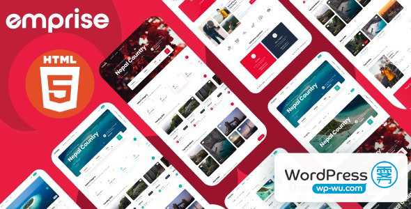 Emprise v1.0 – 旅行社的旅行 HTML 模板