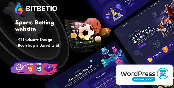 Bitbetio v1.0 – 体育彩网站 HTML 模板