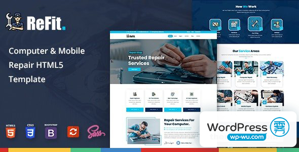 Refit  – 手机维修 HTML