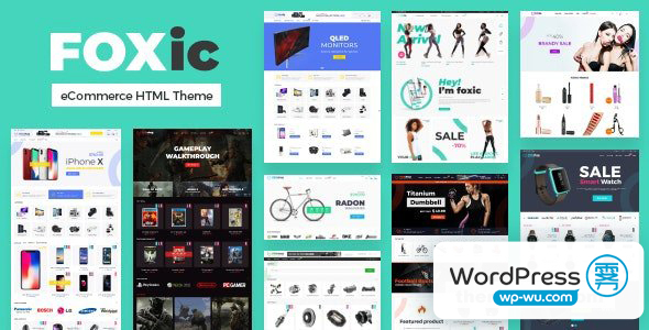Foxic v1.4 – 电子商务 HTML 模板