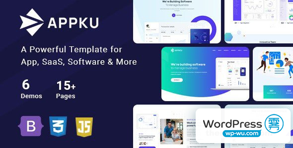 Appku v1.0.1 – 软件和 SaaS 登陆页面