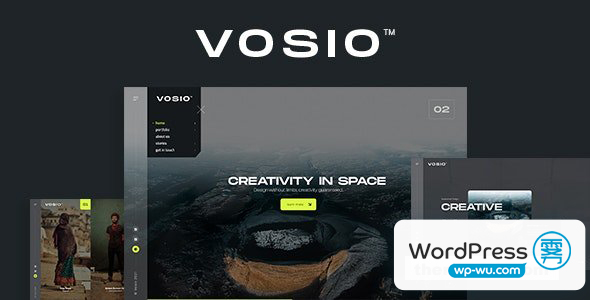 Vosio v1.0 – 创意组合 HTML 模板