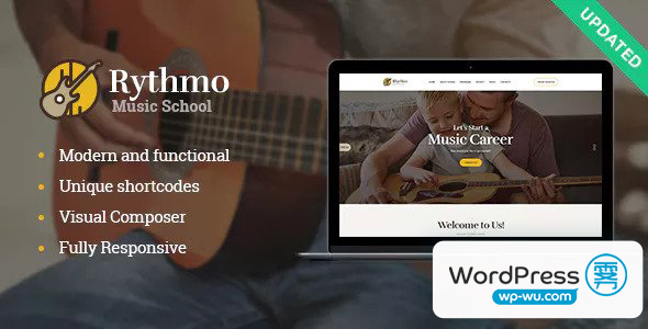 Rythmo v1.2.4 – 音乐学院 WordPress 主题