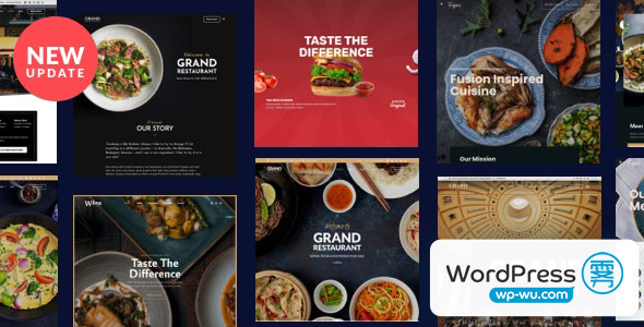 Grand Restaurant v6.6 – 餐厅咖啡厅主题