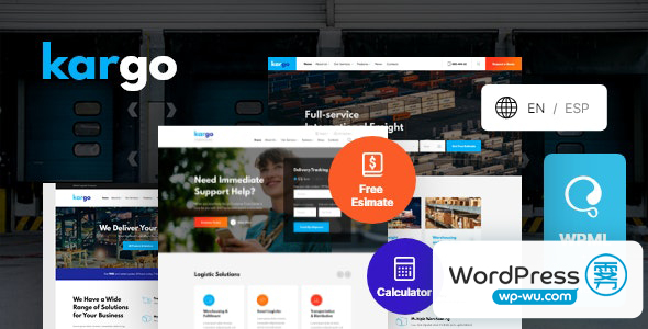 Kargo v1.1.8 – 物流与运输 WordPress 主题