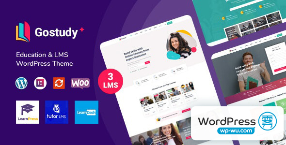 Gostudy v2.2.0 – 教育 WordPress 主题